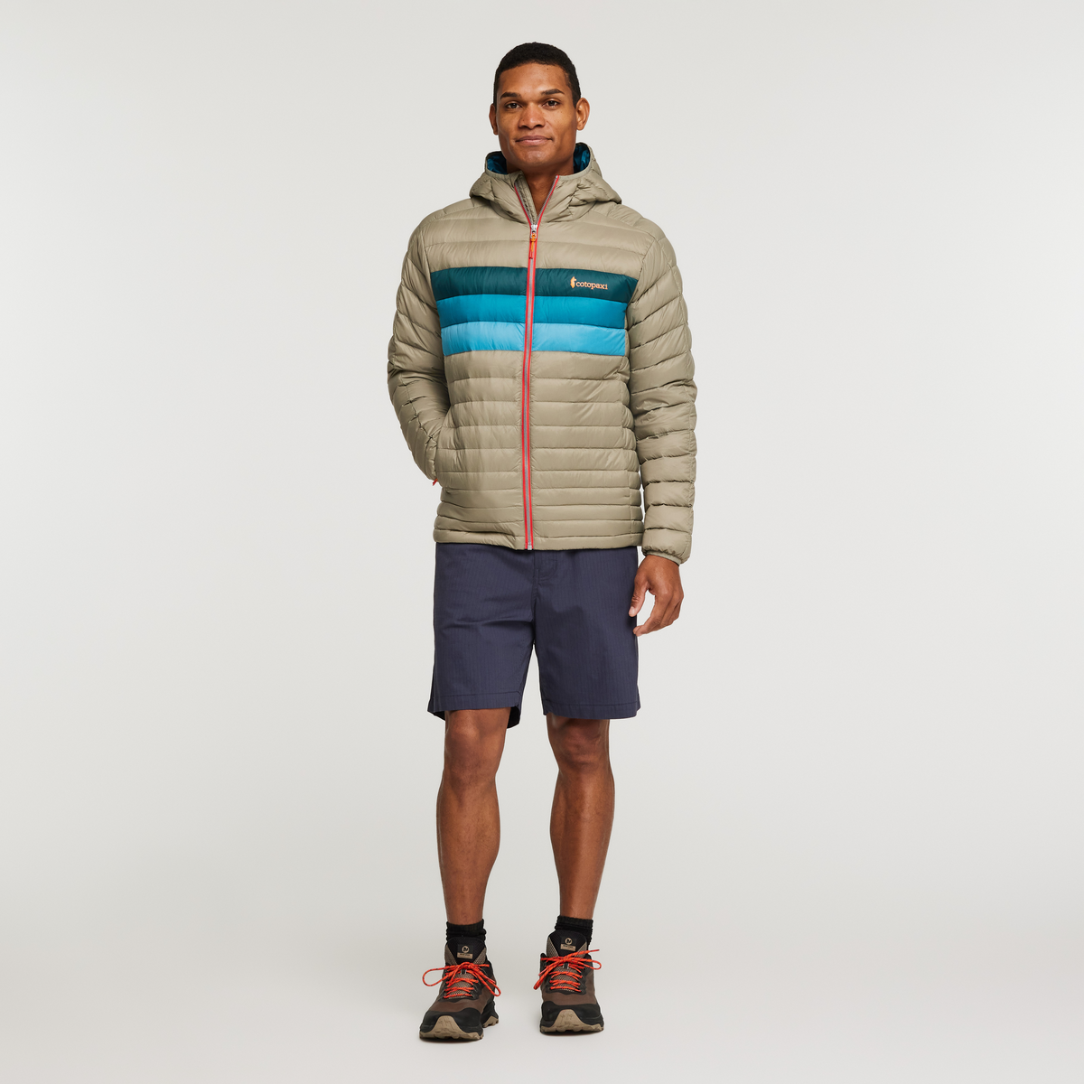 Fuego Hooded Down Jacket - Men's — image 2