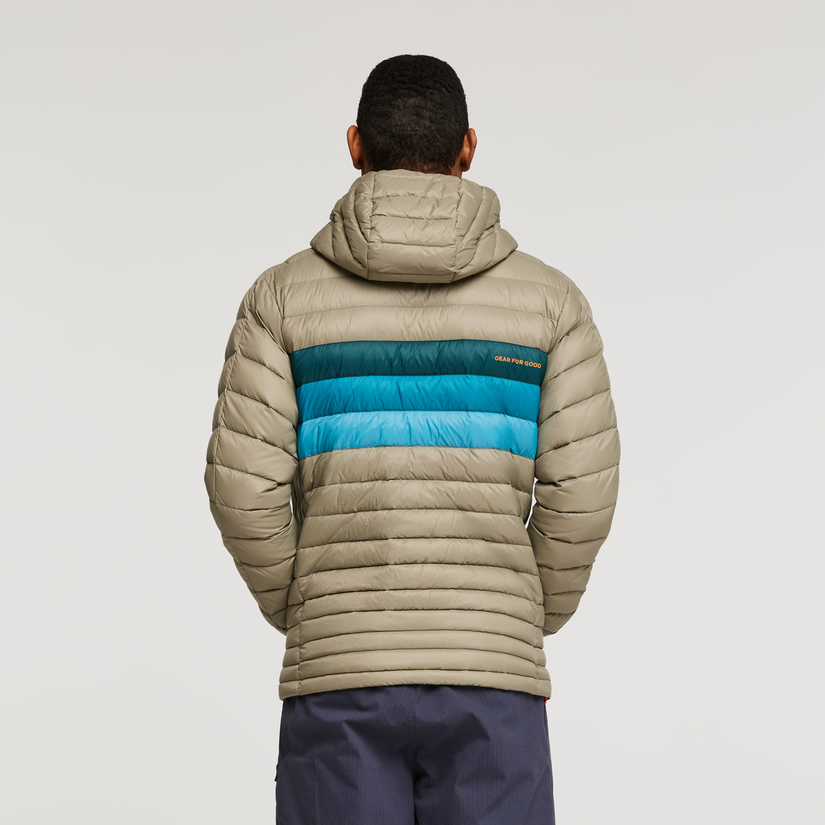 Fuego Hooded Down Jacket - Men's — image 4