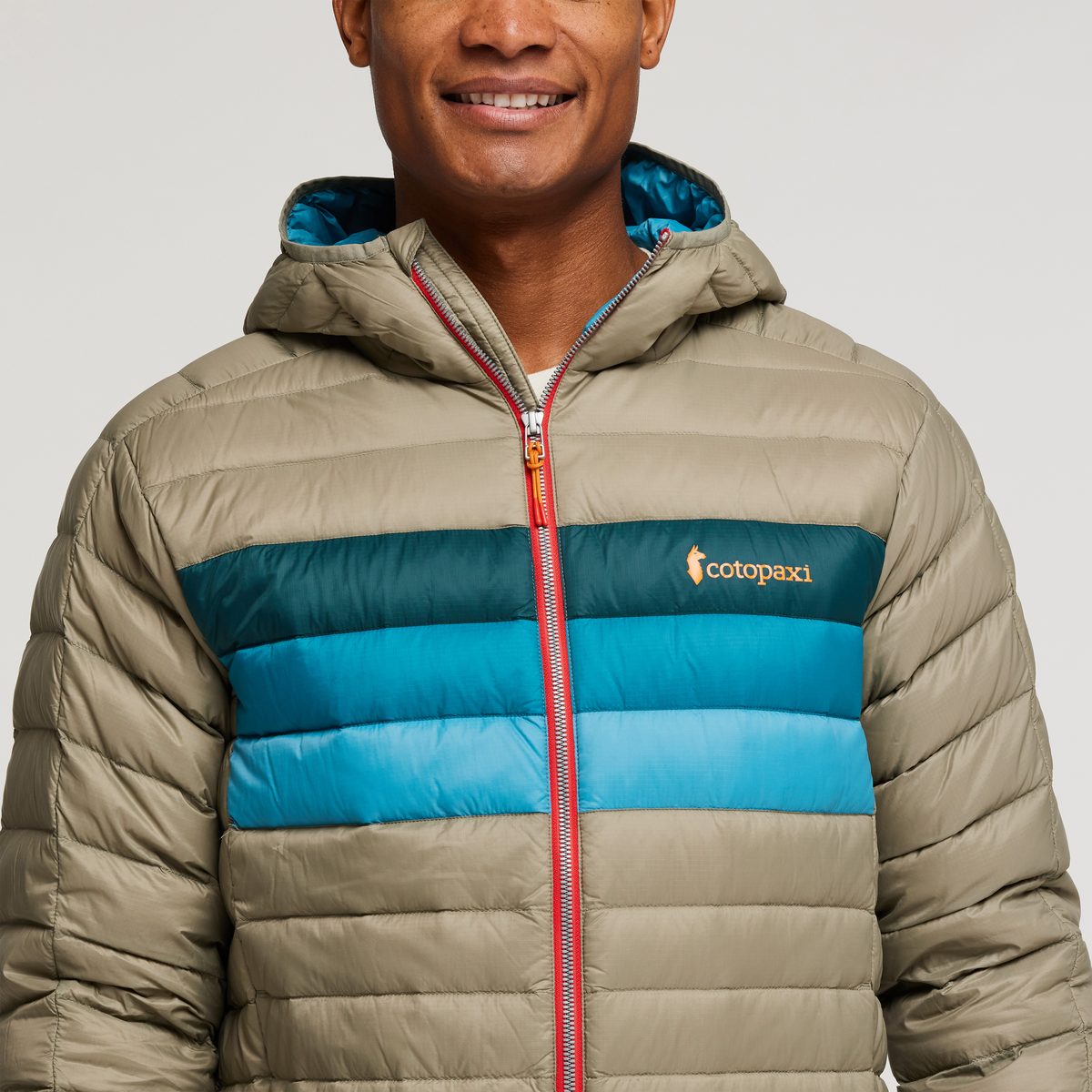 Fuego Hooded Down Jacket - Men's — image 5