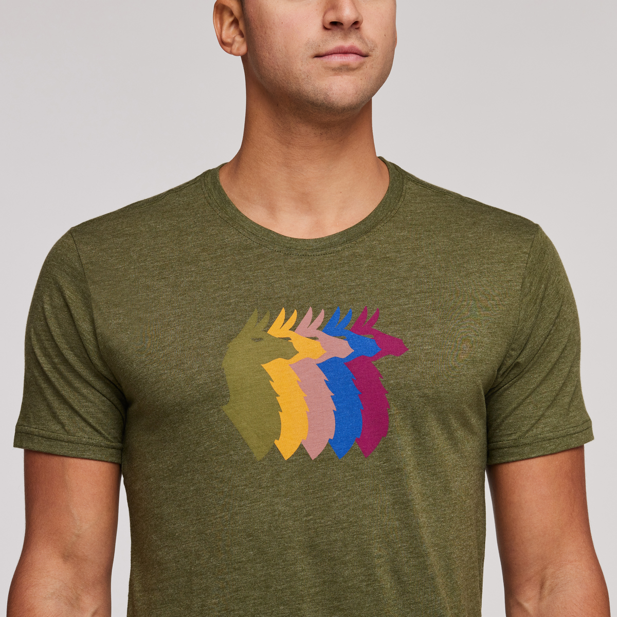 Llama Sequence T-Shirt - Men's — image 5