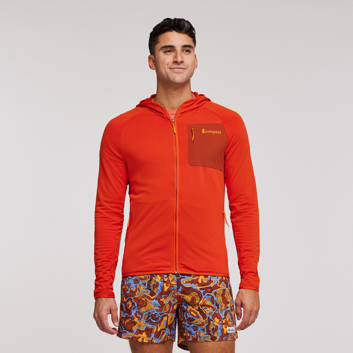 Otero Fleece Full-Zip Hooded Jacket - Men's — image 1