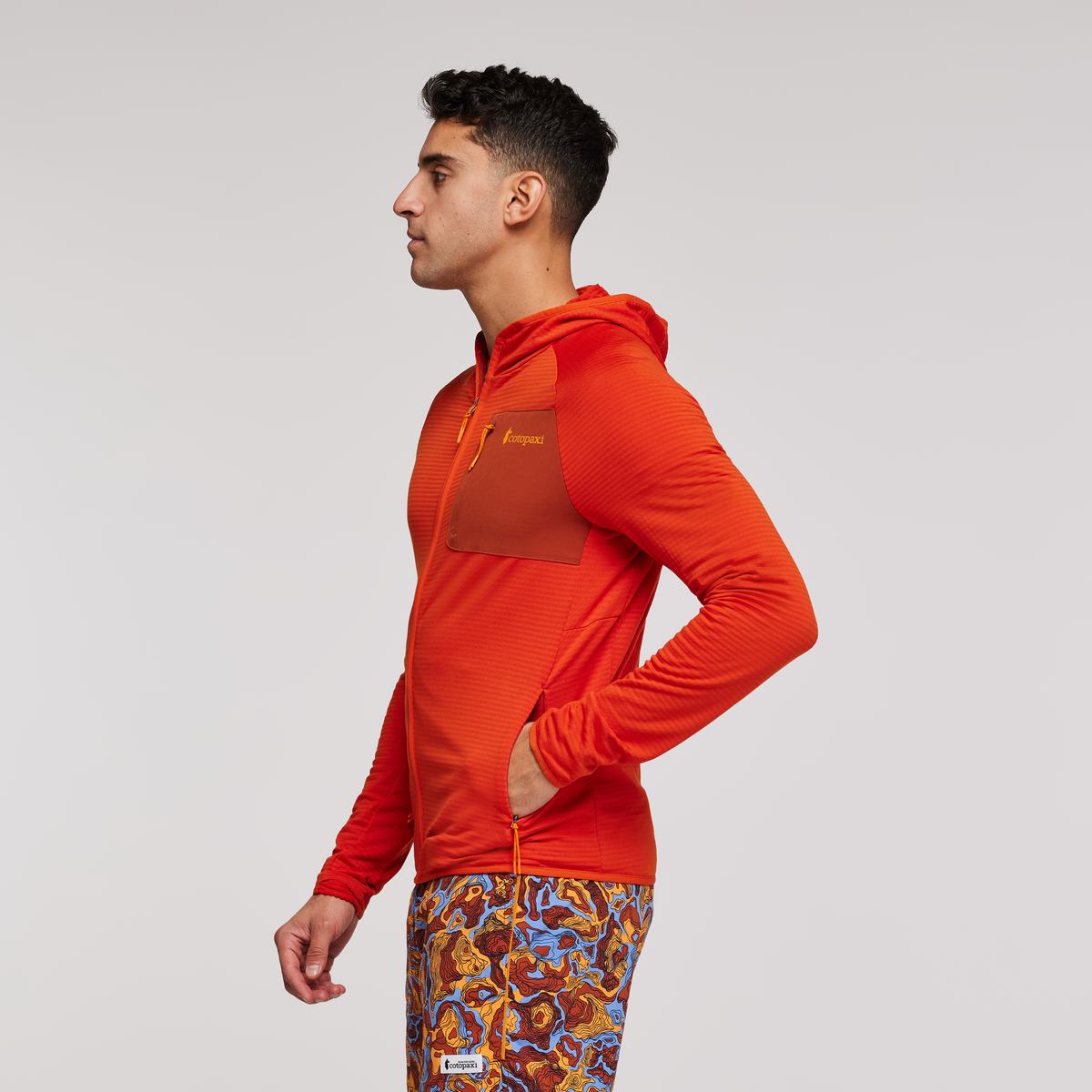 Otero Fleece Full-Zip Hooded Jacket - Men's — image 3
