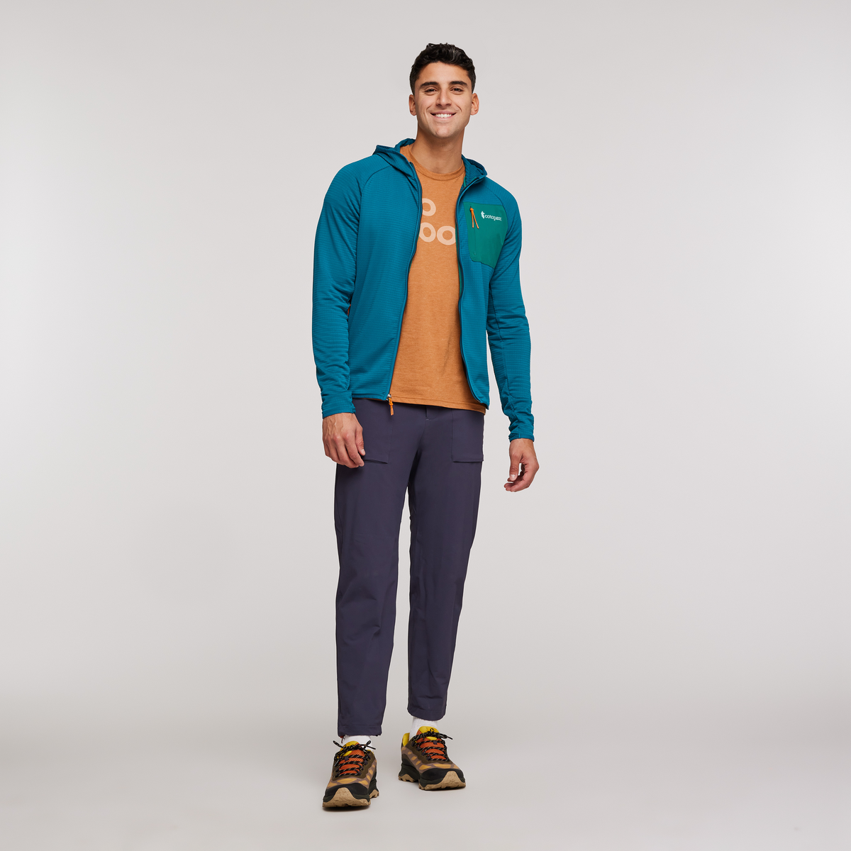 Otero Fleece Full-Zip Hooded Jacket - Men's — image 8