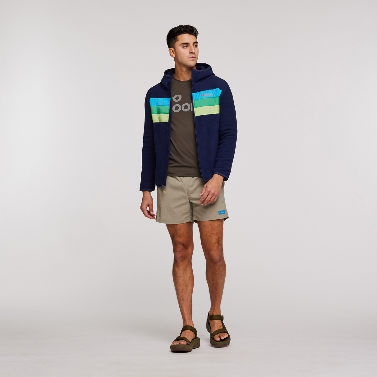 Teca Fleece Hooded Full-Zip Jacket - Men's — image 3