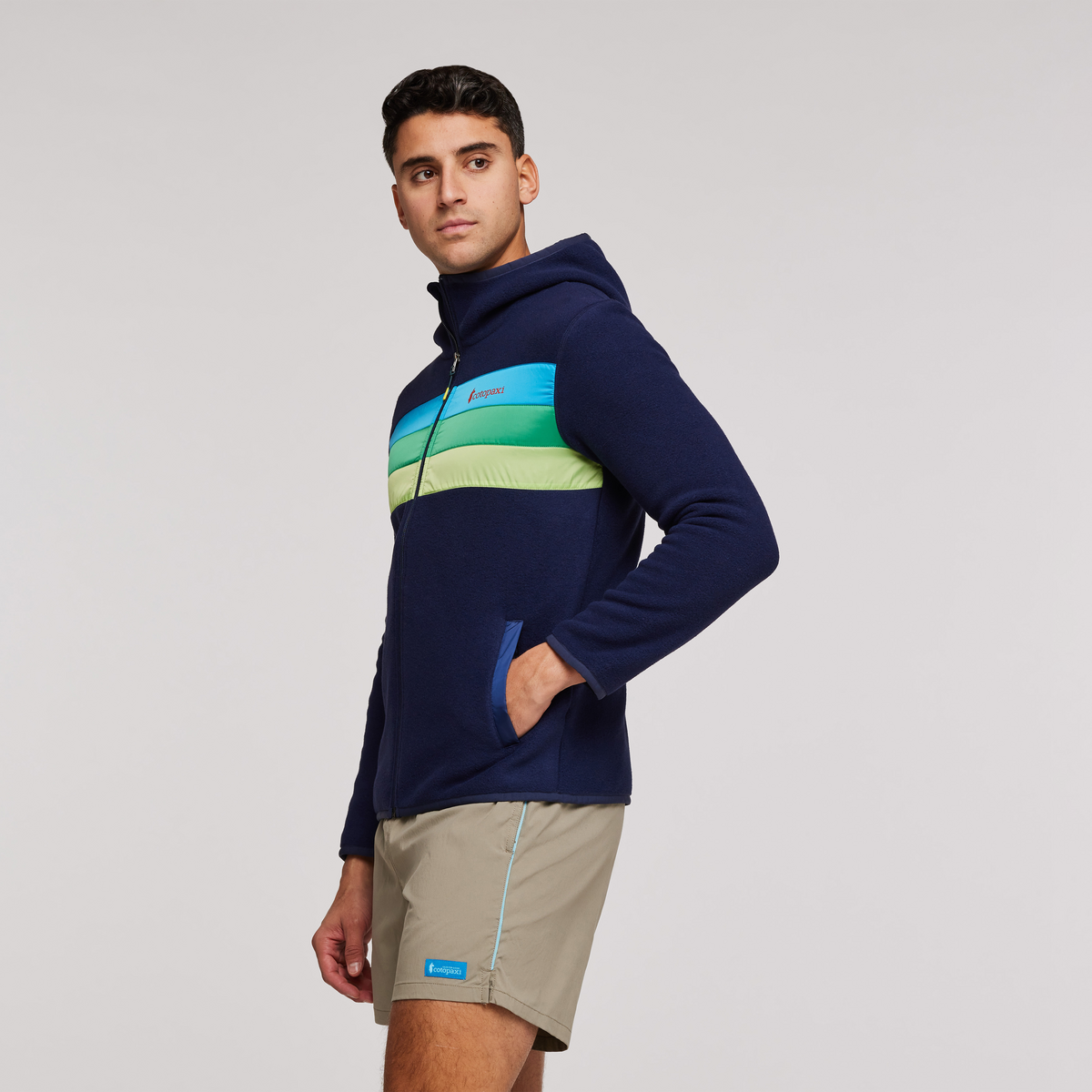 Teca Fleece Hooded Full-Zip Jacket - Men's — image 4