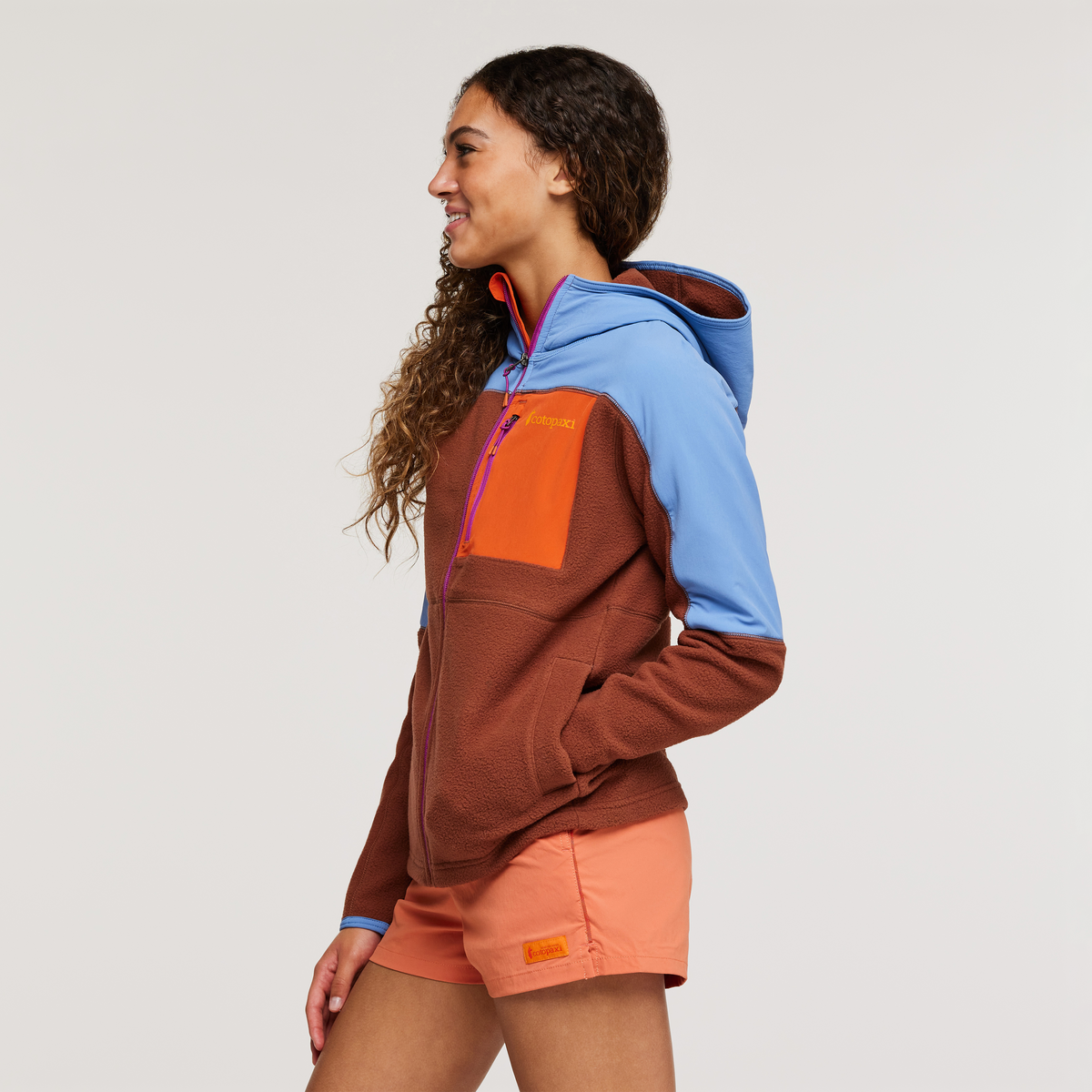 Abrazo Hooded Full-Zip Fleece Jacket - Women's black — image 3