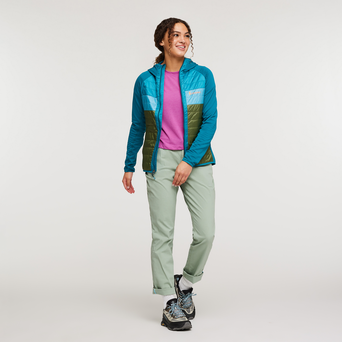 Capa Hybrid Insulated Hooded Jacket - Women's — image 9