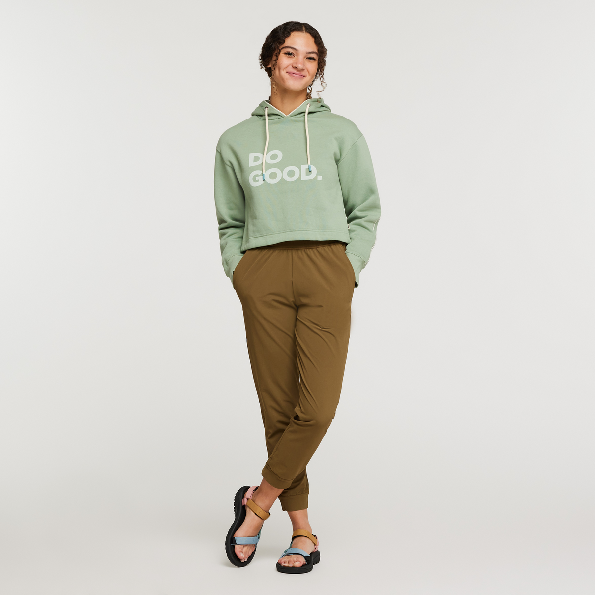 Do Good Crop Sweatshirt - Women's — image 2