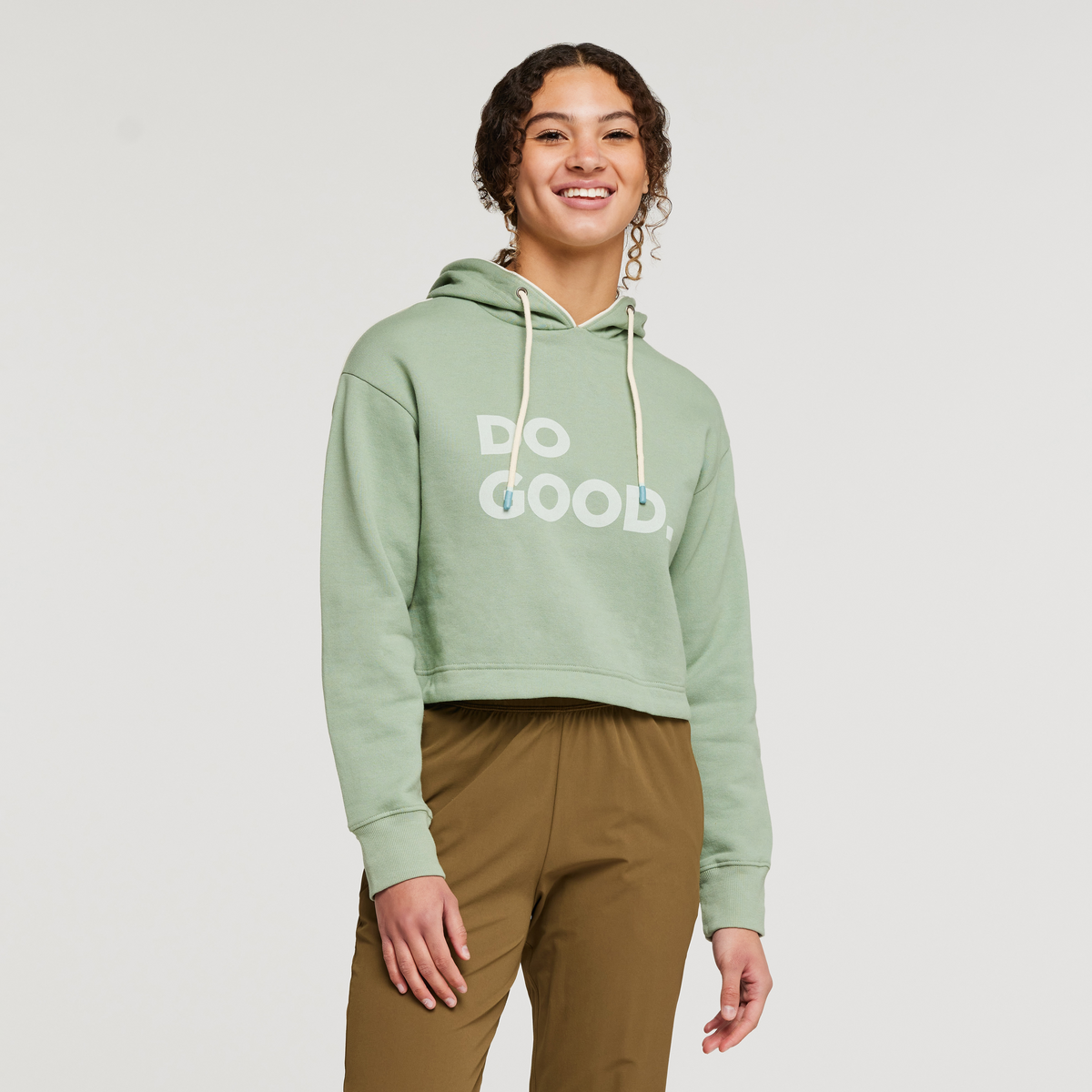 Do Good Crop Sweatshirt - Women's — image 1
