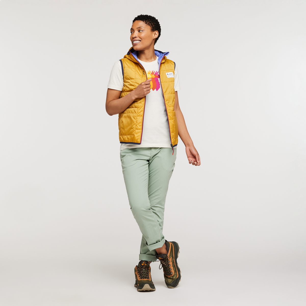Teca Cálido Reversible Hooded Vest - Women's — image 3
