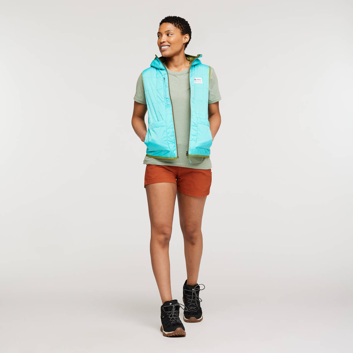 Teca Cálido Reversible Hooded Vest - Women's — image 10