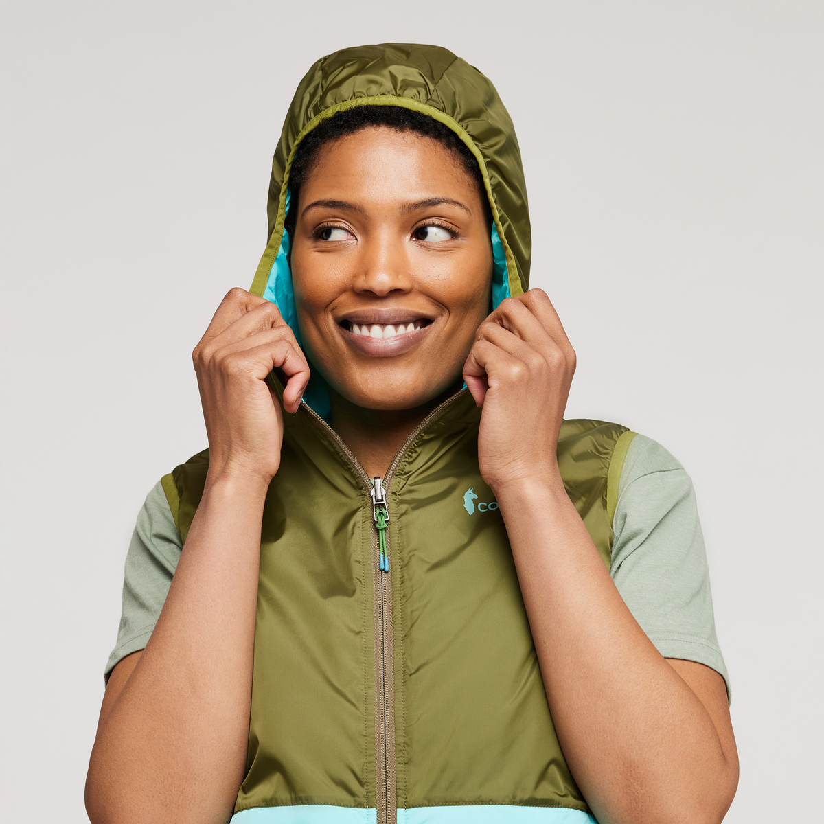 Teca Cálido Reversible Hooded Vest - Women's — image 14
