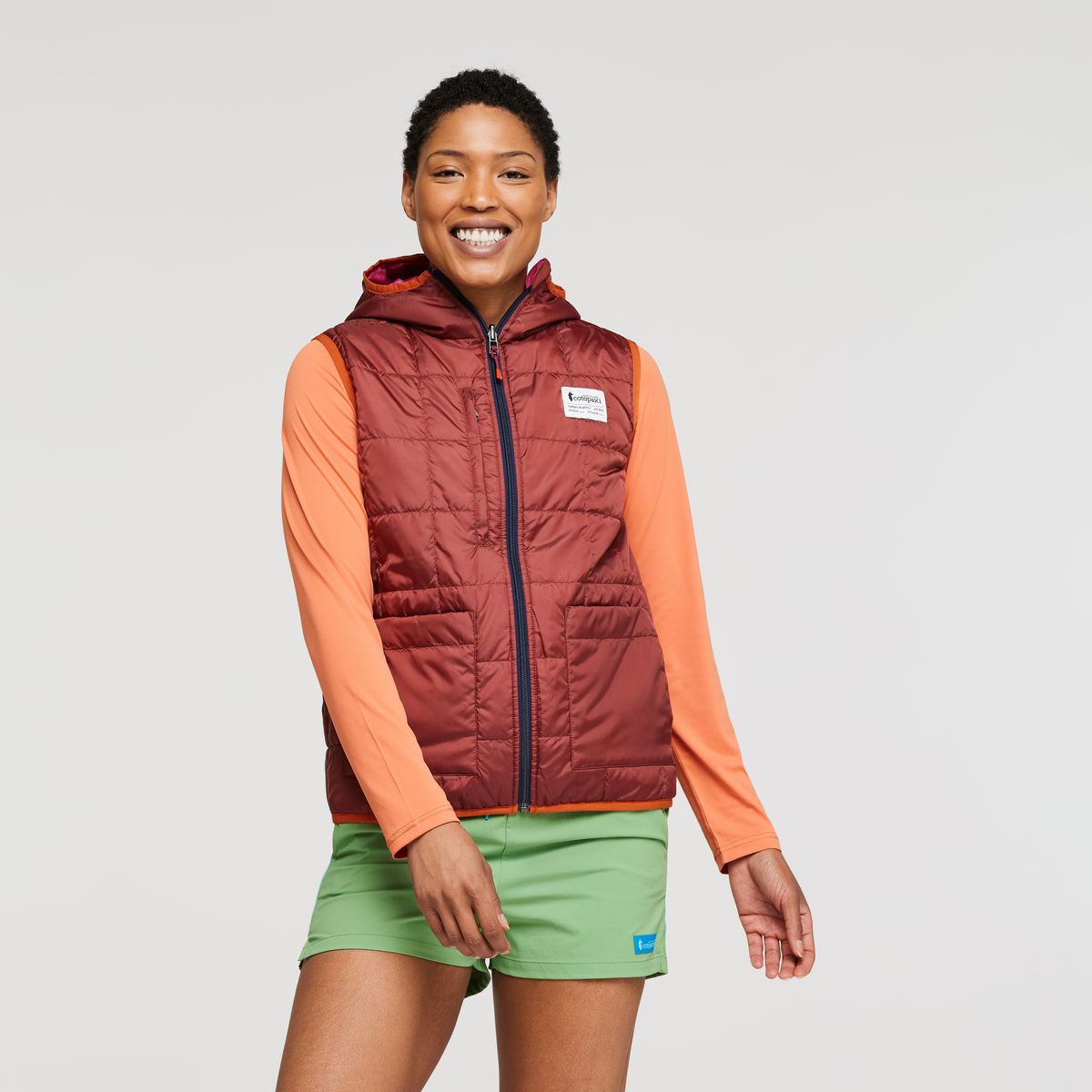 Teca Cálido Reversible Hooded Vest - Women's — image 15