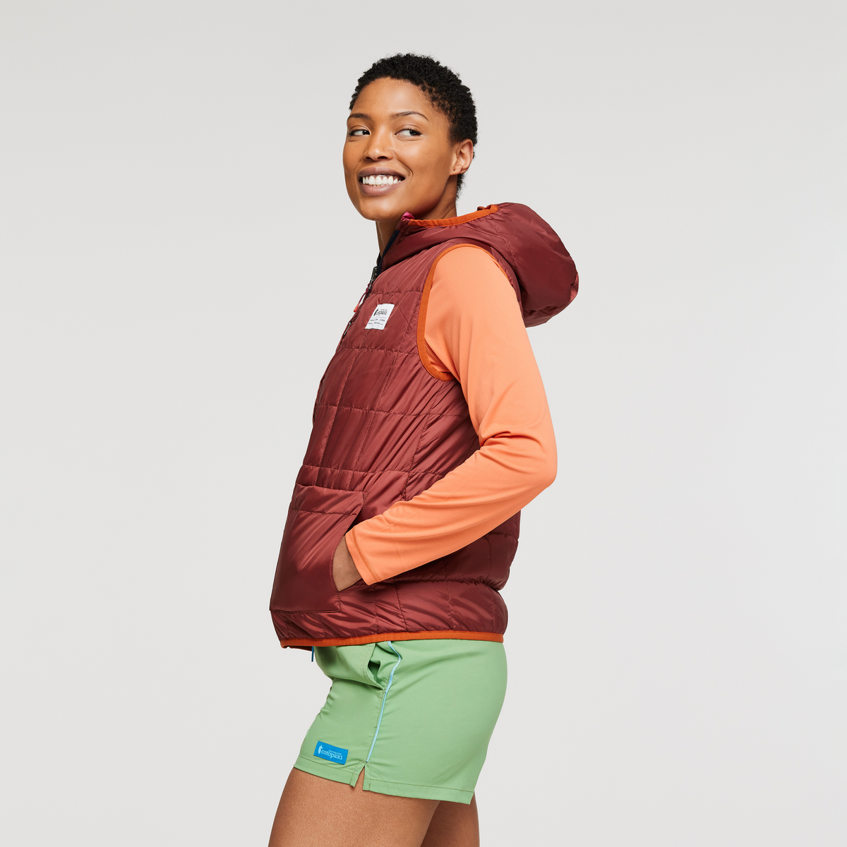 Teca Cálido Reversible Hooded Vest - Women's — image 18