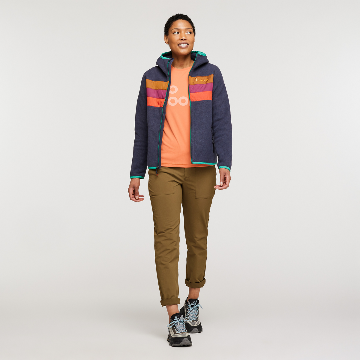 Teca Fleece Hooded Full-Zip Jacket - Women's — image 3