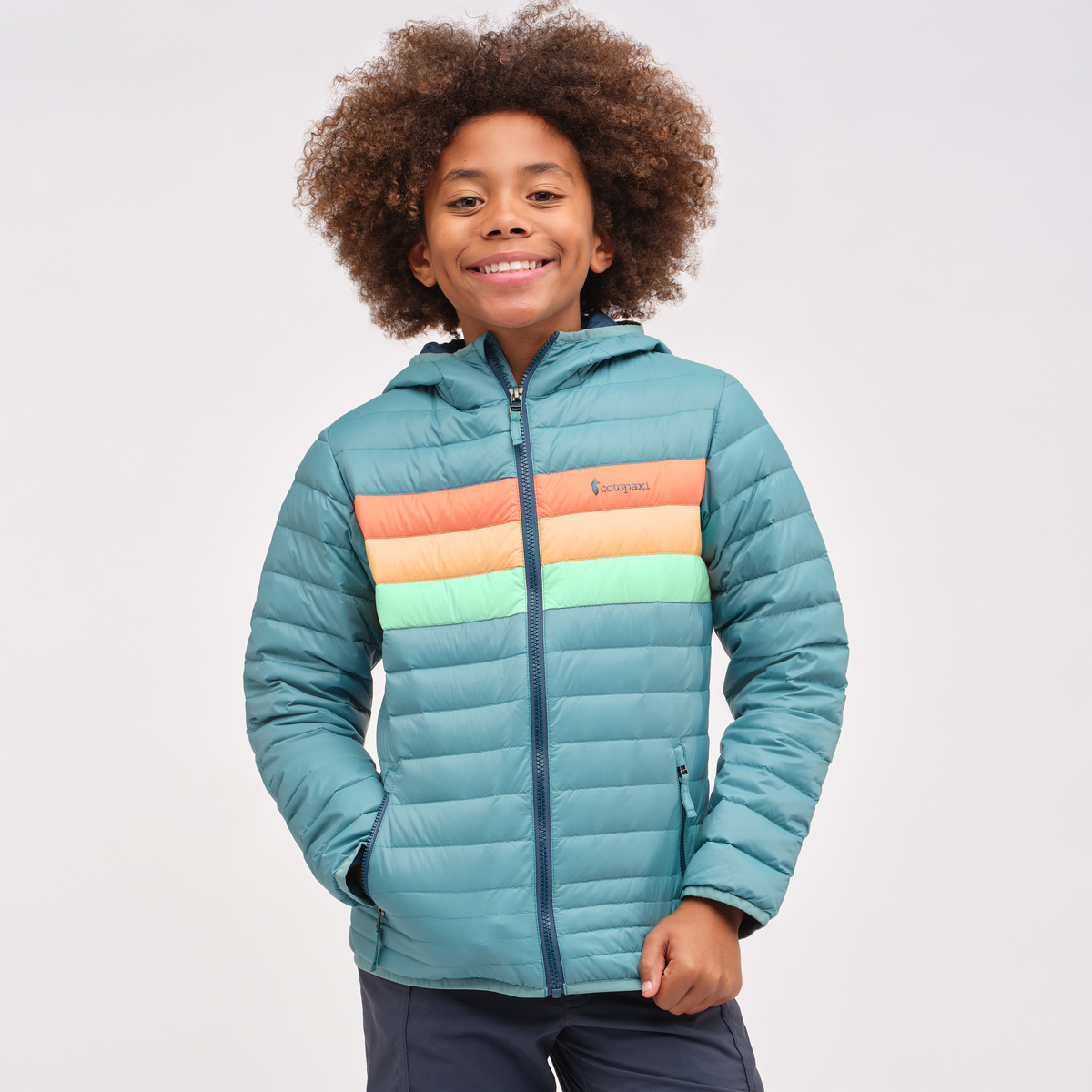Fuego Hooded Down Jacket - Kids' — image 1