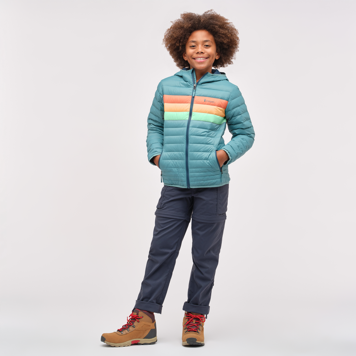Fuego Hooded Down Jacket - Kids' — image 2