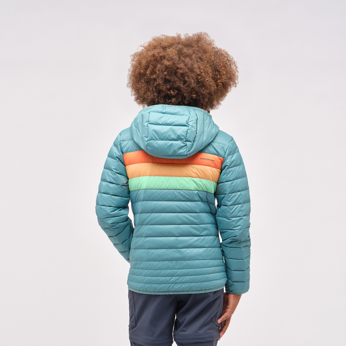 Fuego Hooded Down Jacket - Kids' — image 4