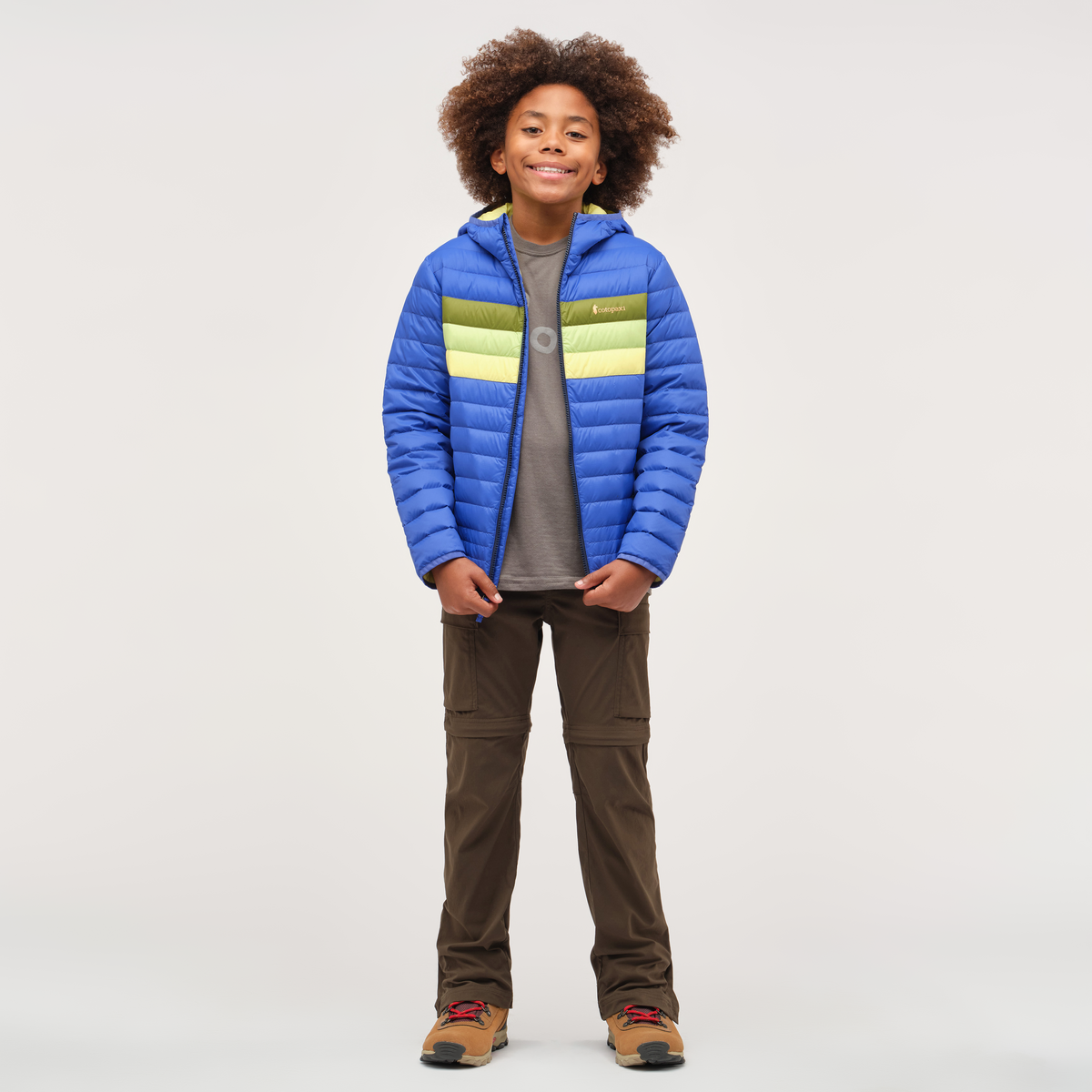 Fuego Hooded Down Jacket - Kids' — image 12