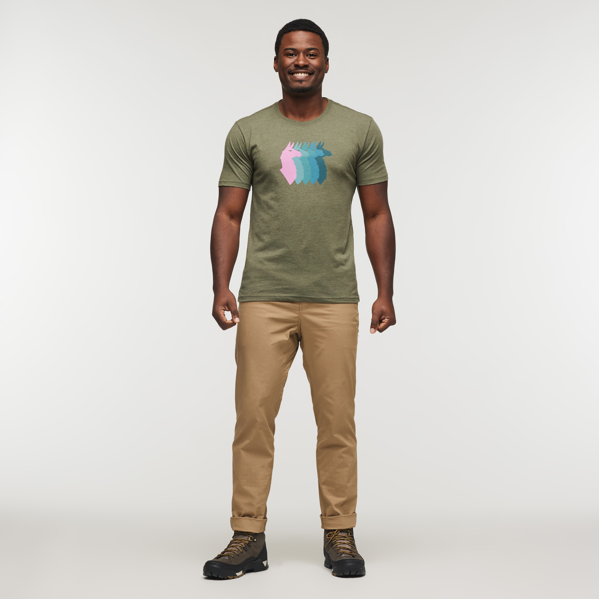 Llama Sequence T-Shirt - Men's — image 8