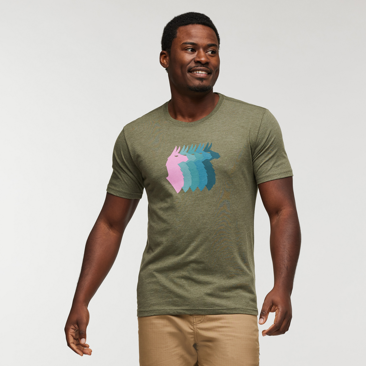 Llama Sequence T-Shirt - Men's — image 7