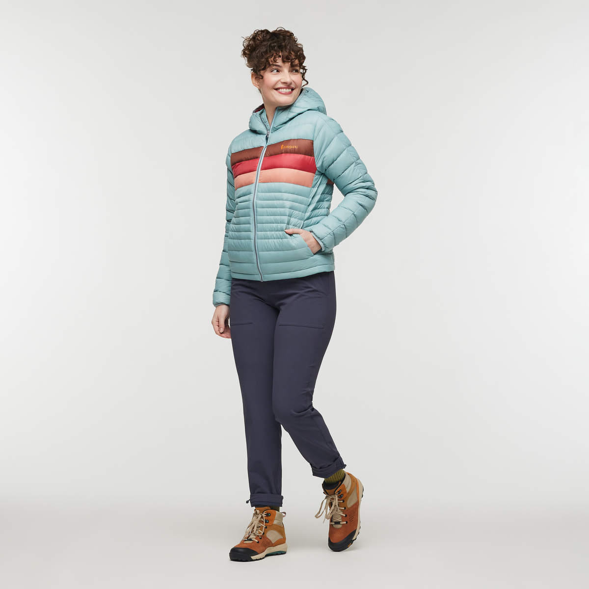 Fuego Hooded Down Jacket - Women's — image 41