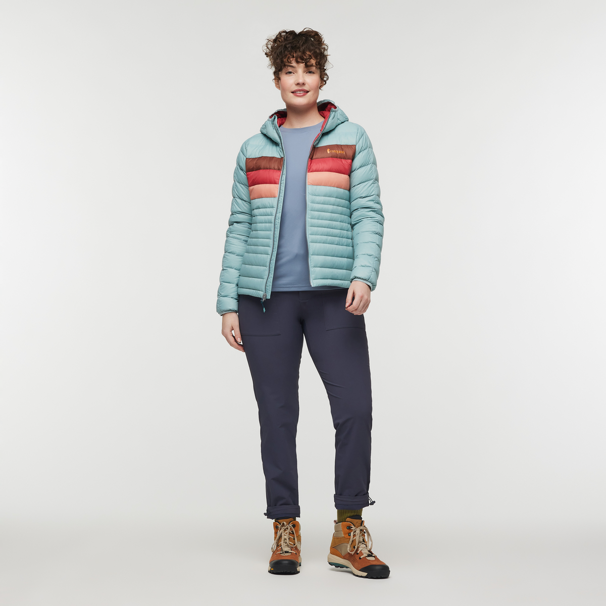 Fuego Hooded Down Jacket - Women's — image 42