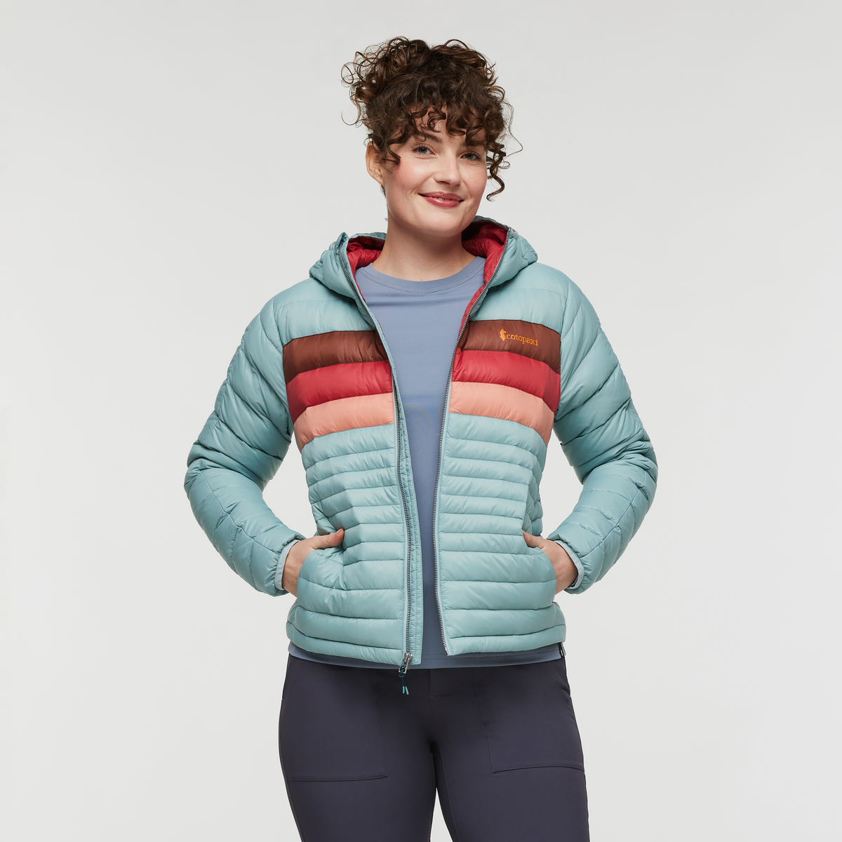 Fuego Hooded Down Jacket - Women's — image 43