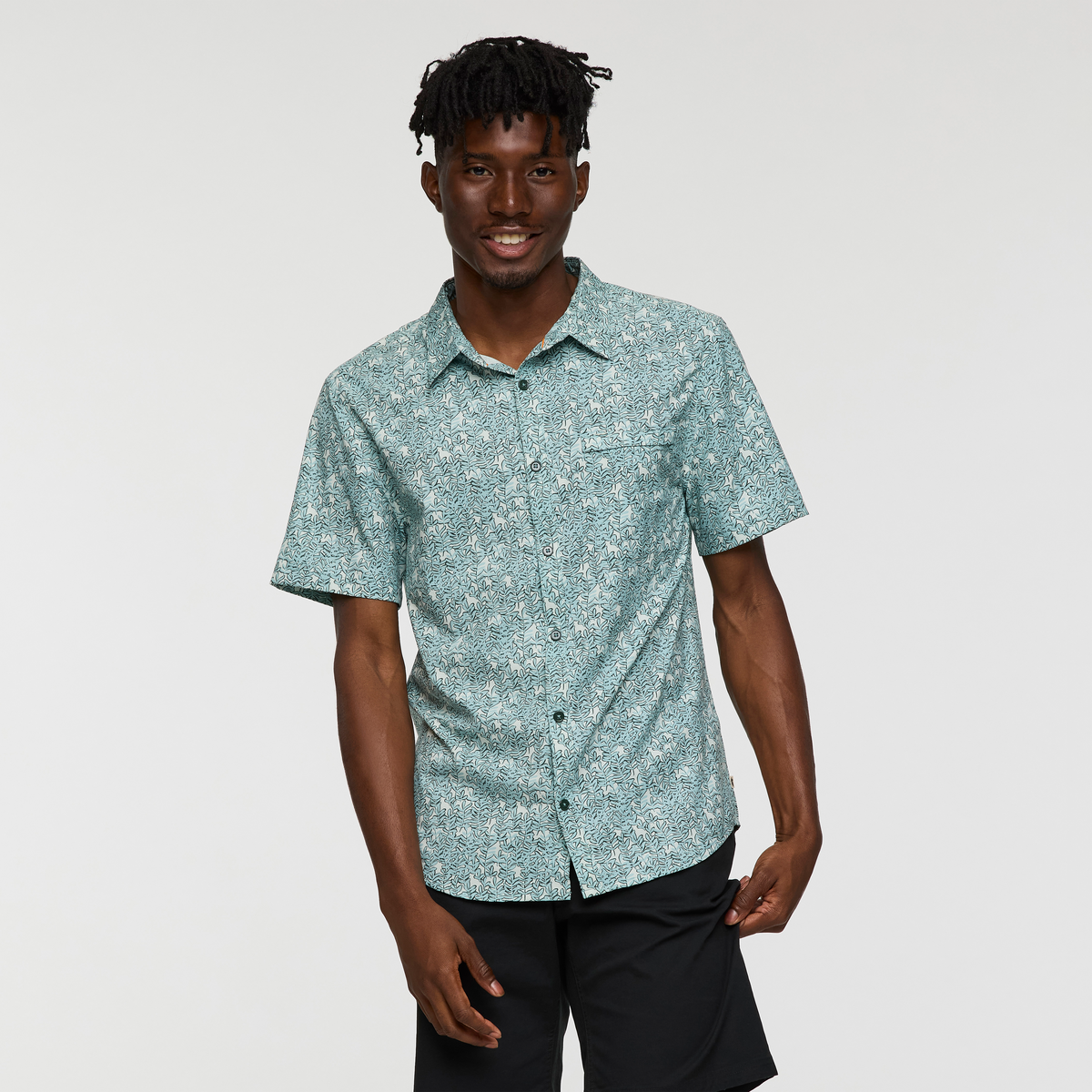 Cambio Button Up - Print - Men's — image 1
