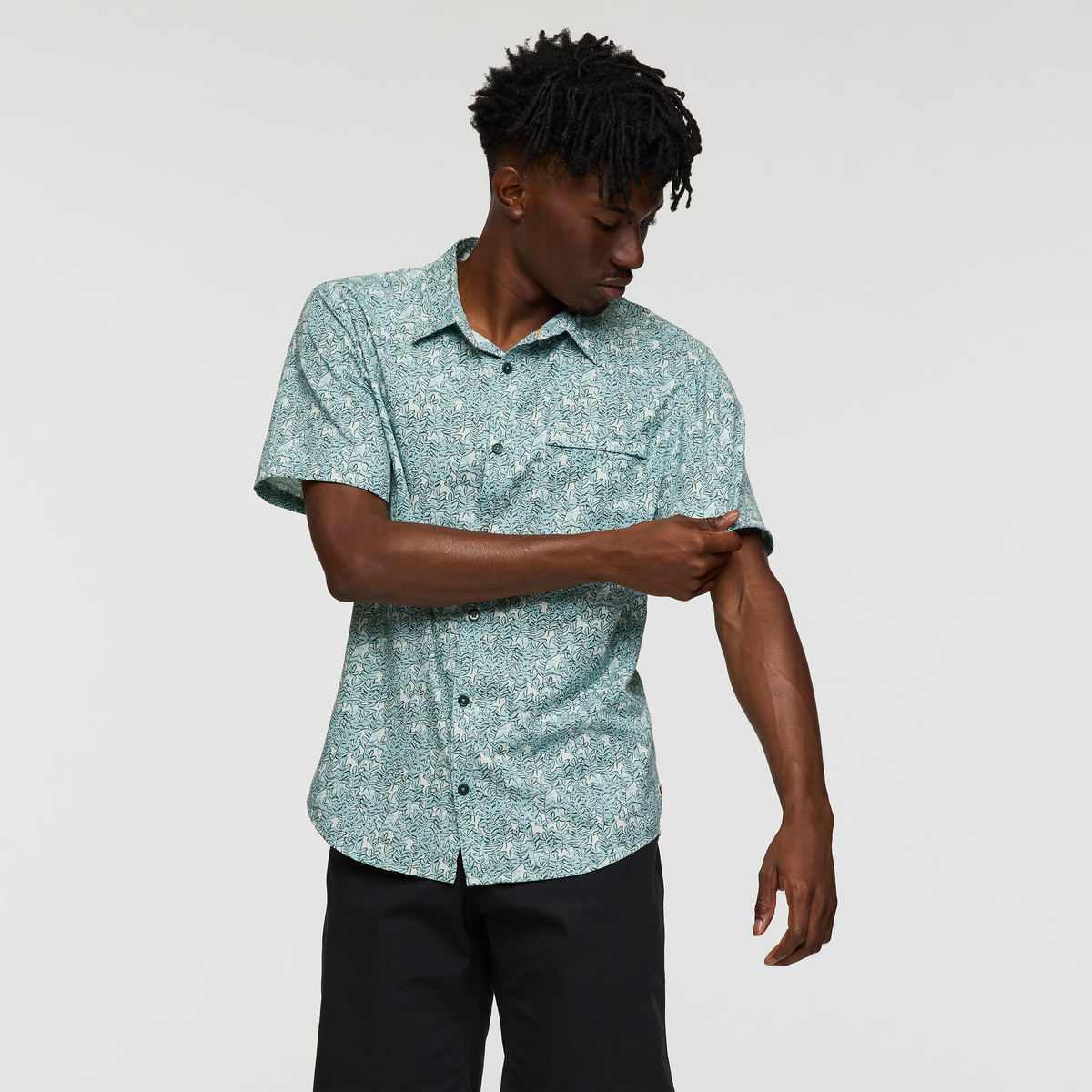 Cambio Button Up - Print - Men's — image 5