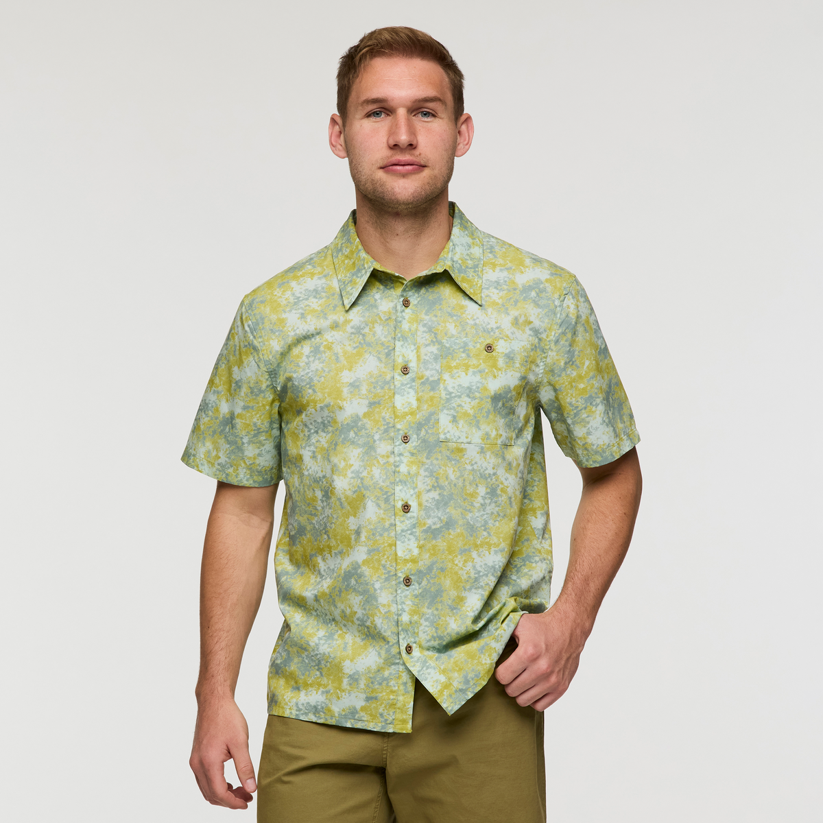 Estival Button Up Shirt - Print - Men's — image 1