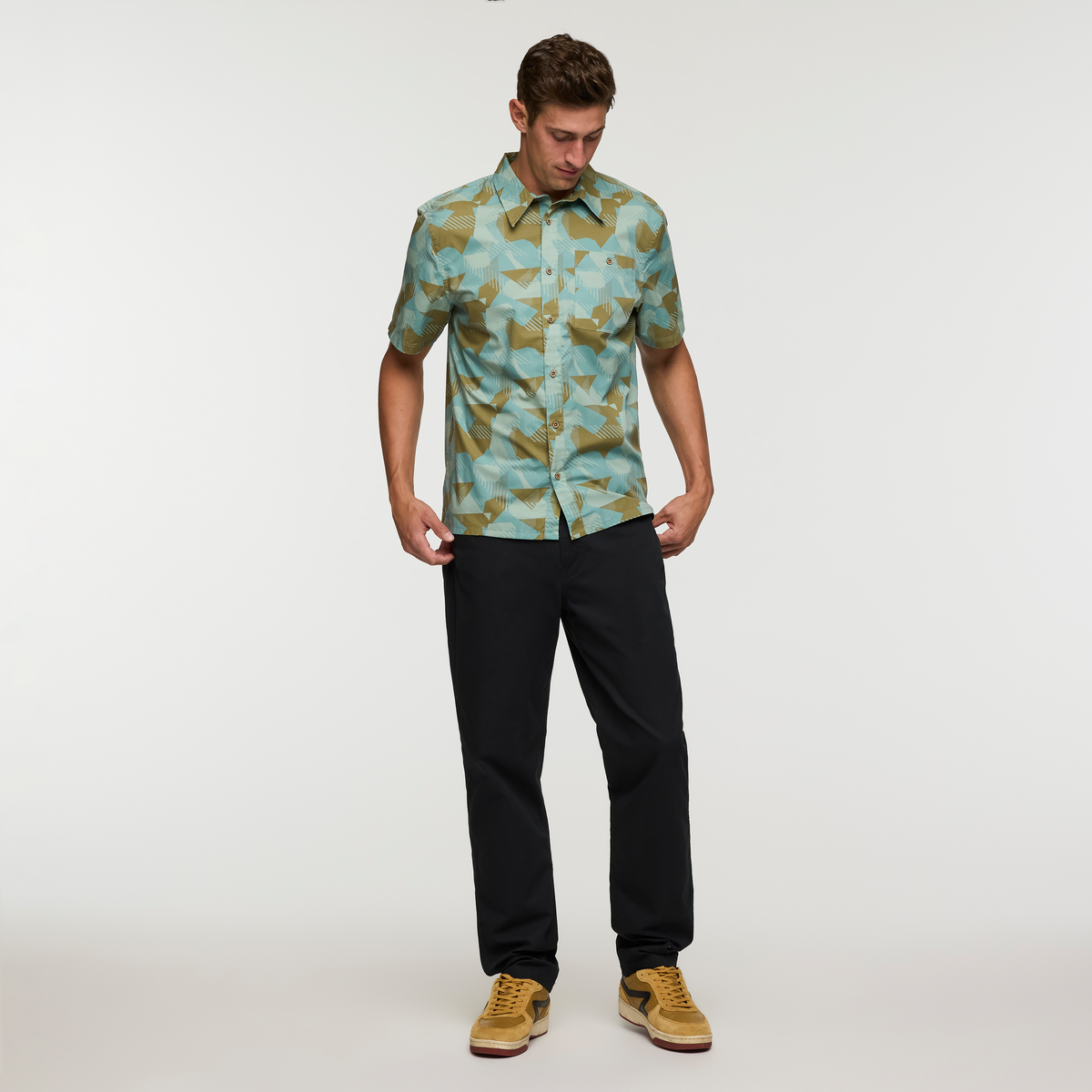 Estival Button Up Shirt - Print - Men's — image 25