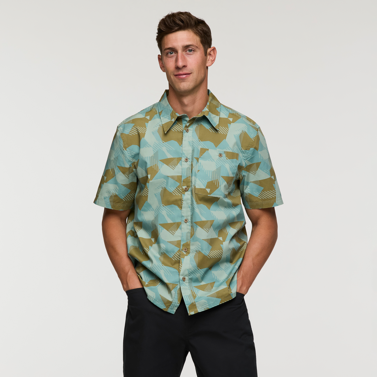 Estival Button Up Shirt - Print - Men's — image 24