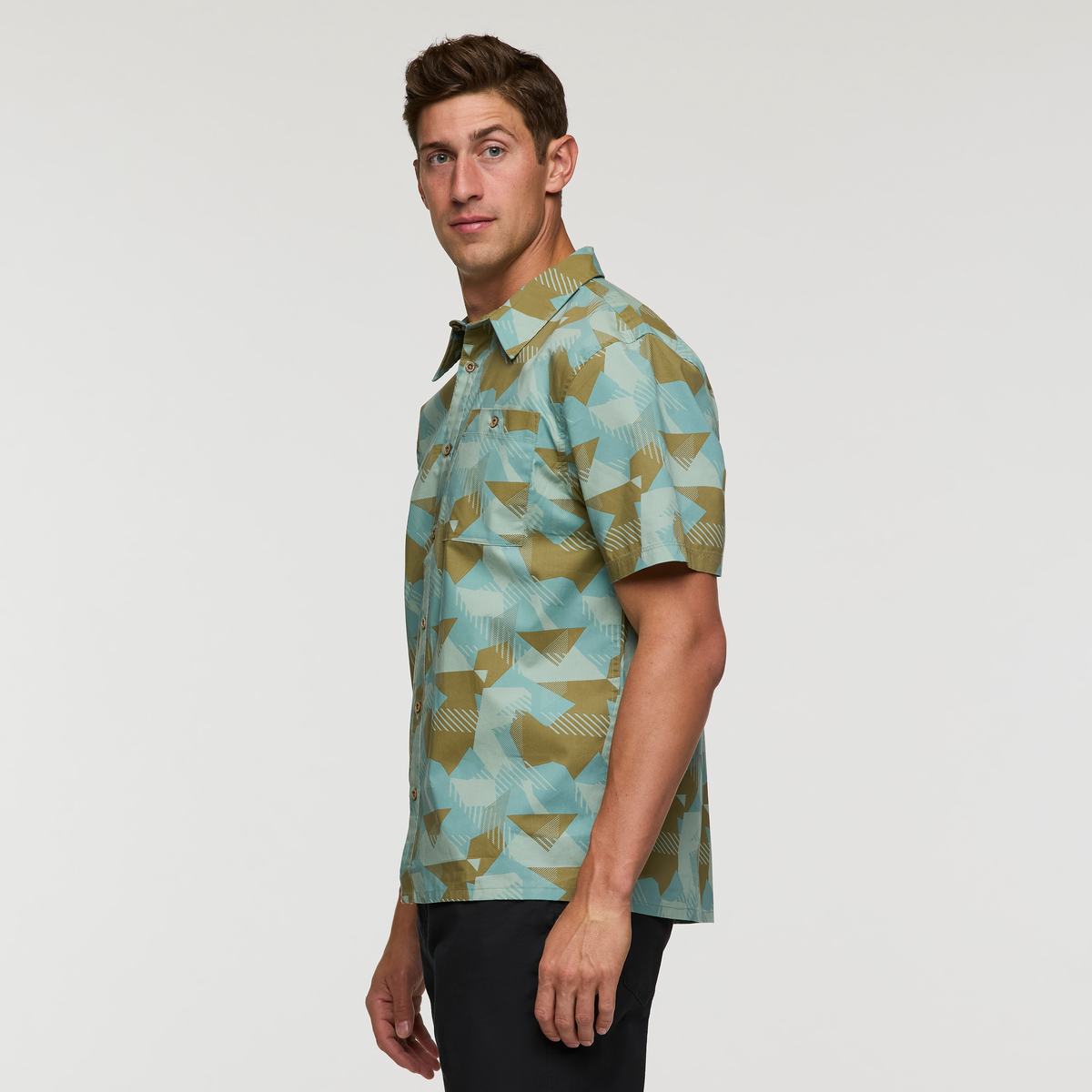 Estival Button Up Shirt - Print - Men's — image 26