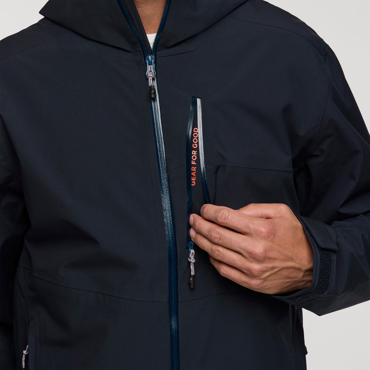 Impermeo 3L Hooded Shell Jacket - Men's — image 6