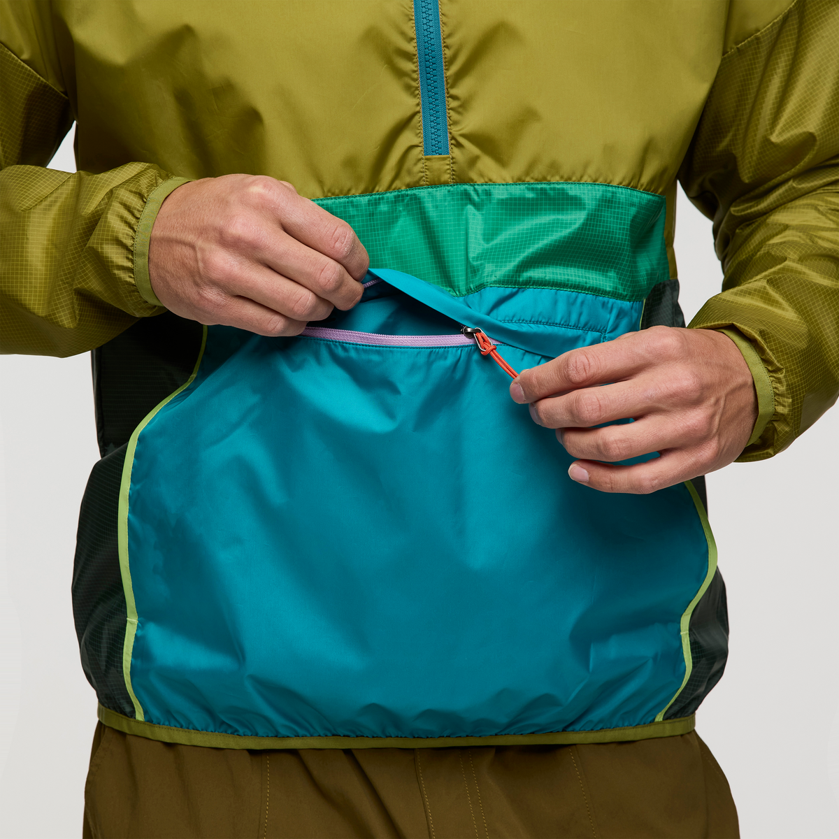 Teca Half-Zip Windbreaker - Men's — image 7