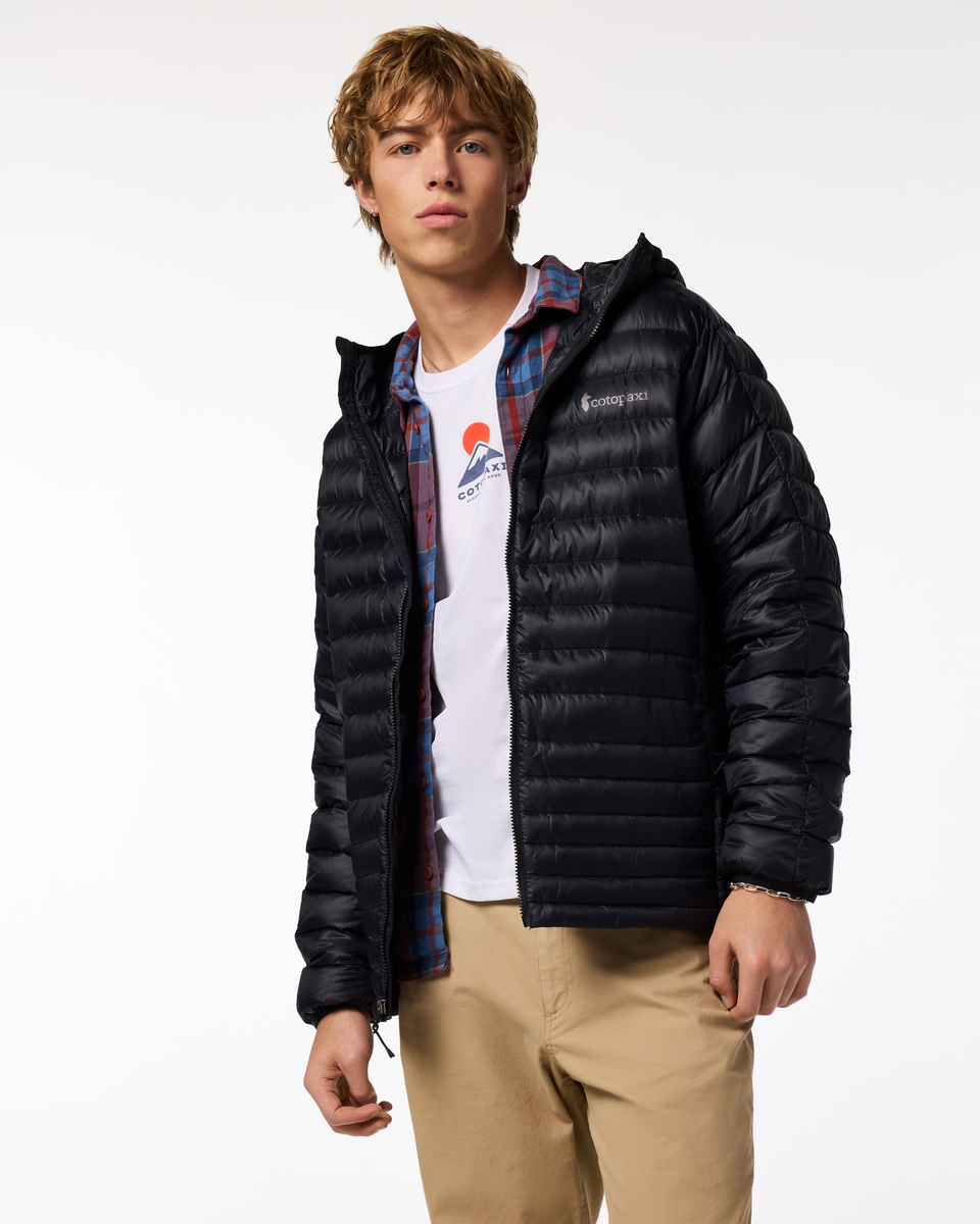 Fuego Down Hooded Jacket - Men's — image 10