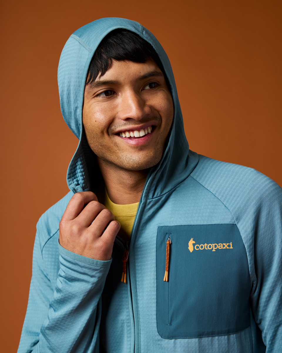 Otero Fleece Full-Zip Hooded Jacket - Men's — image 6