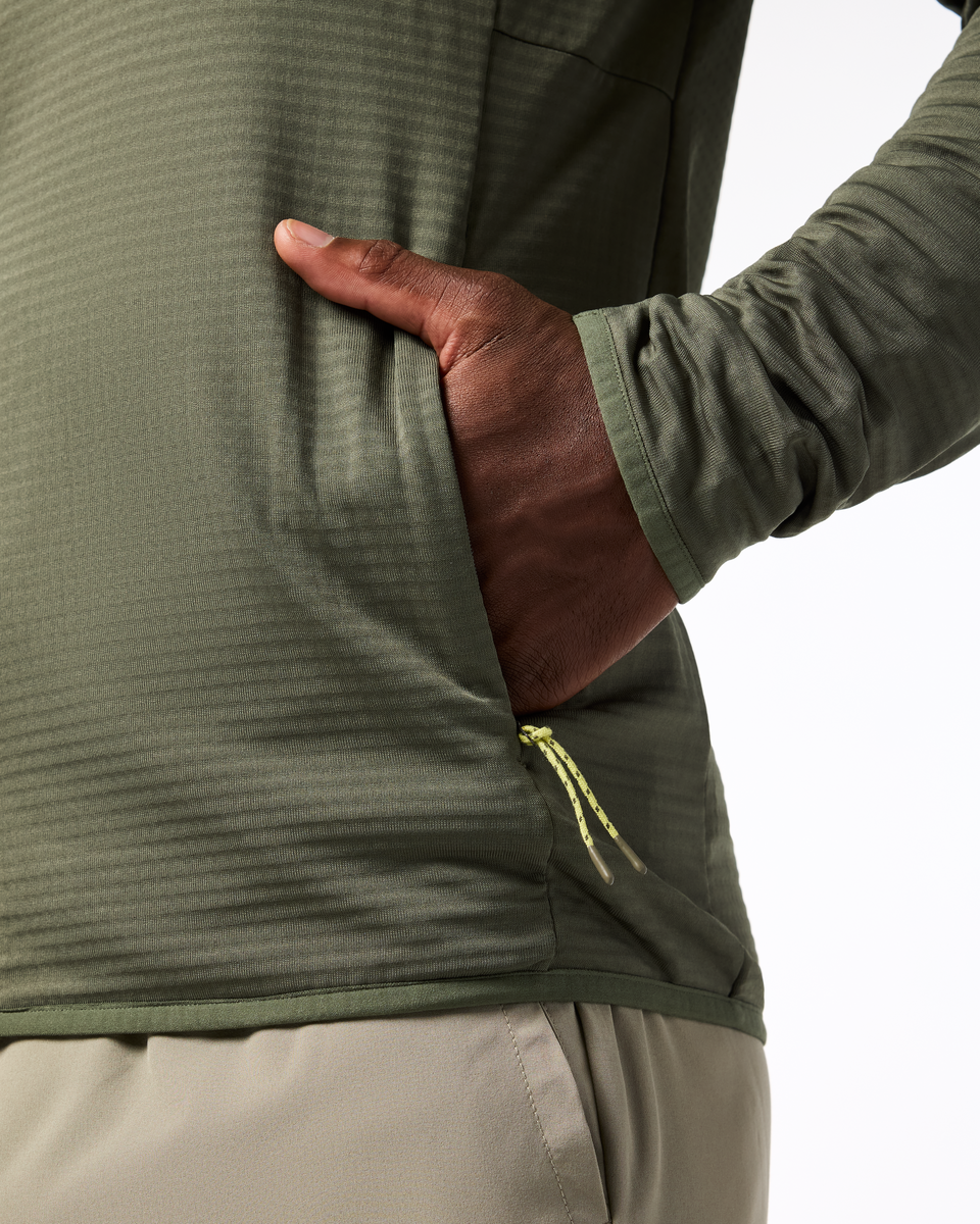 Otero Fleece Full-Zip Hooded Jacket - Men's — image 4