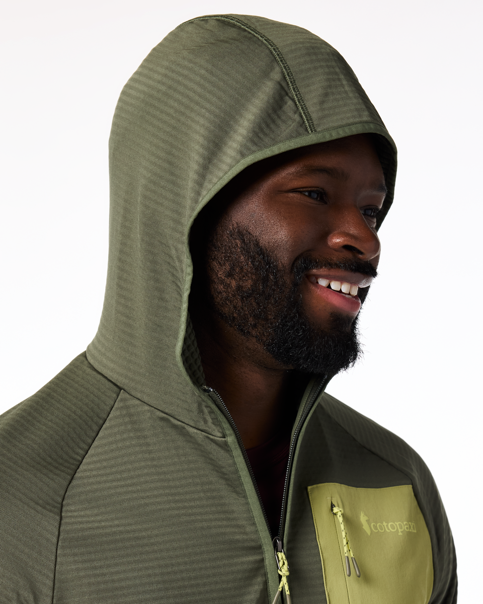Otero Fleece Full-Zip Hooded Jacket - Men's — image 5