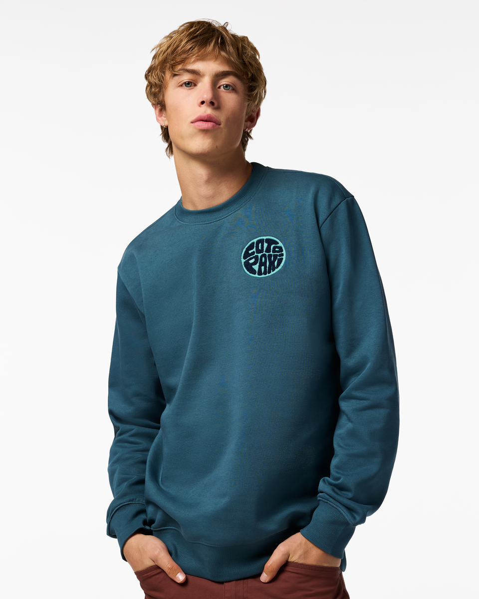 Trail To Sea Crew Sweatshirt - Men's — image 5
