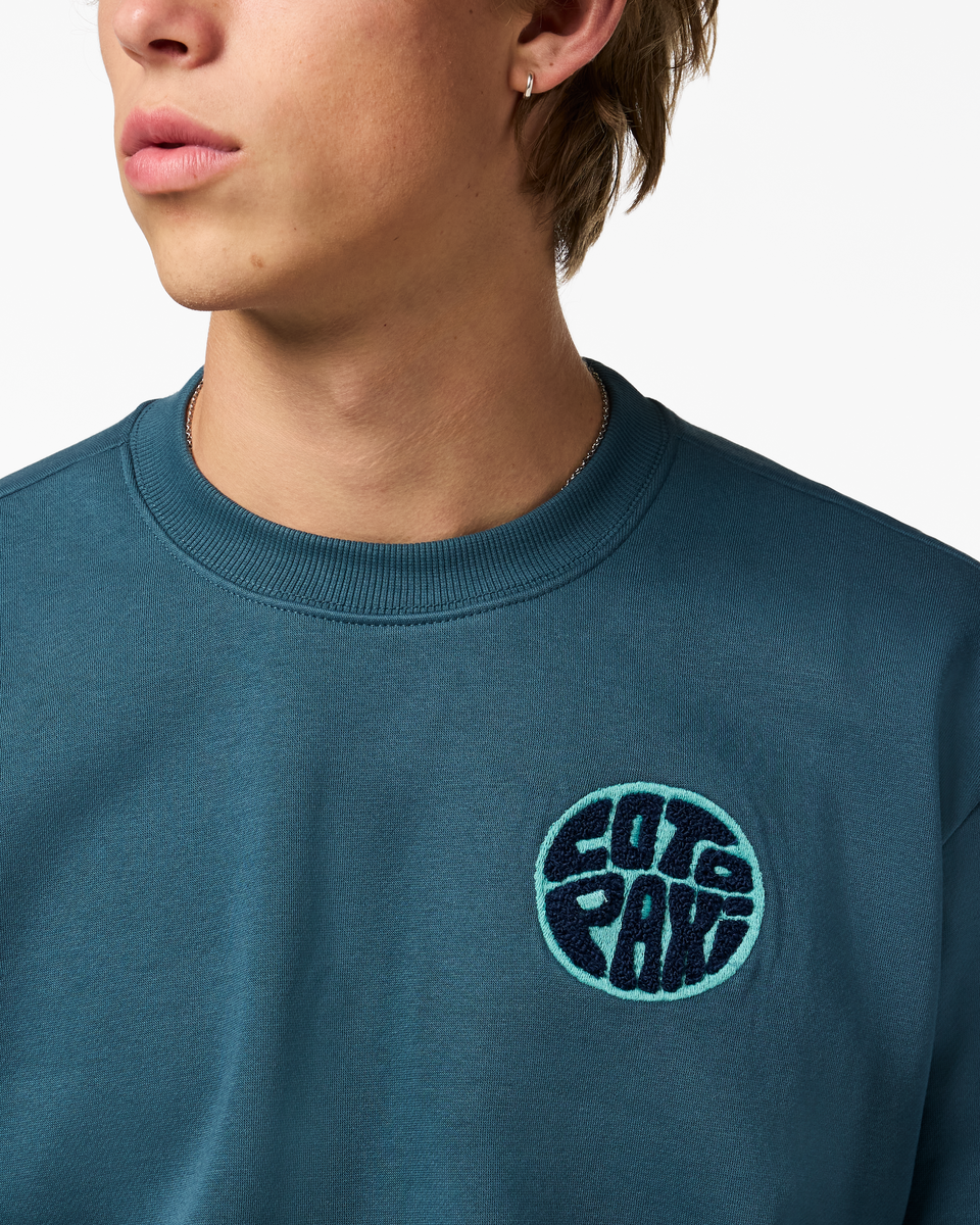 Trail To Sea Crew Sweatshirt - Men's — image 9