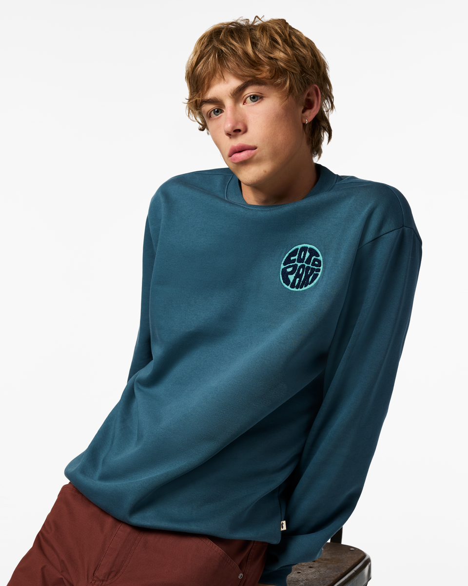 Trail To Sea Crew Sweatshirt - Men's — image 8