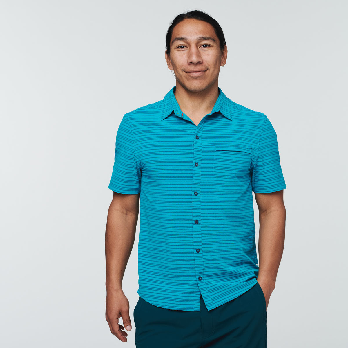 Cambio Button Up - Print - Men's — image 8