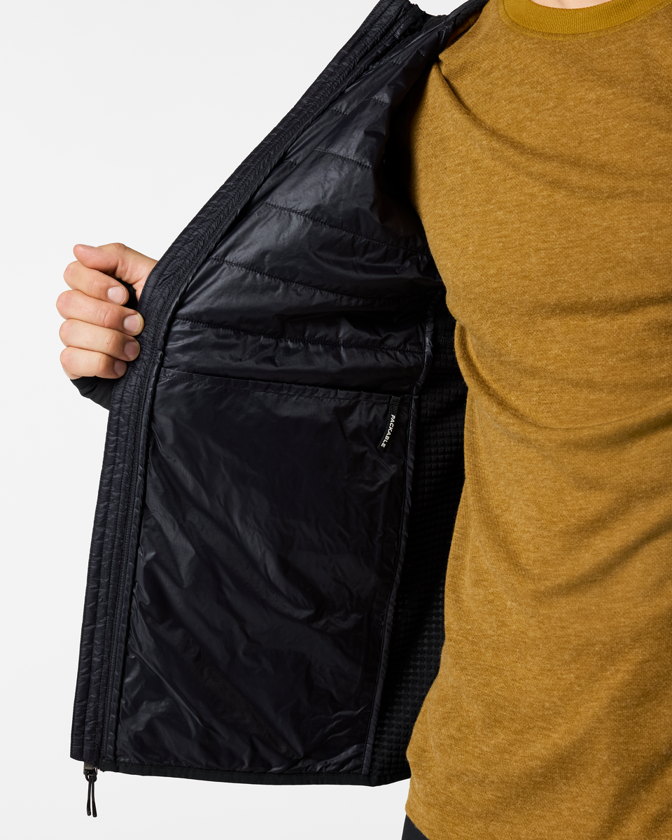 Acodo Hybrid Hooded Jacket - Men's — image 7