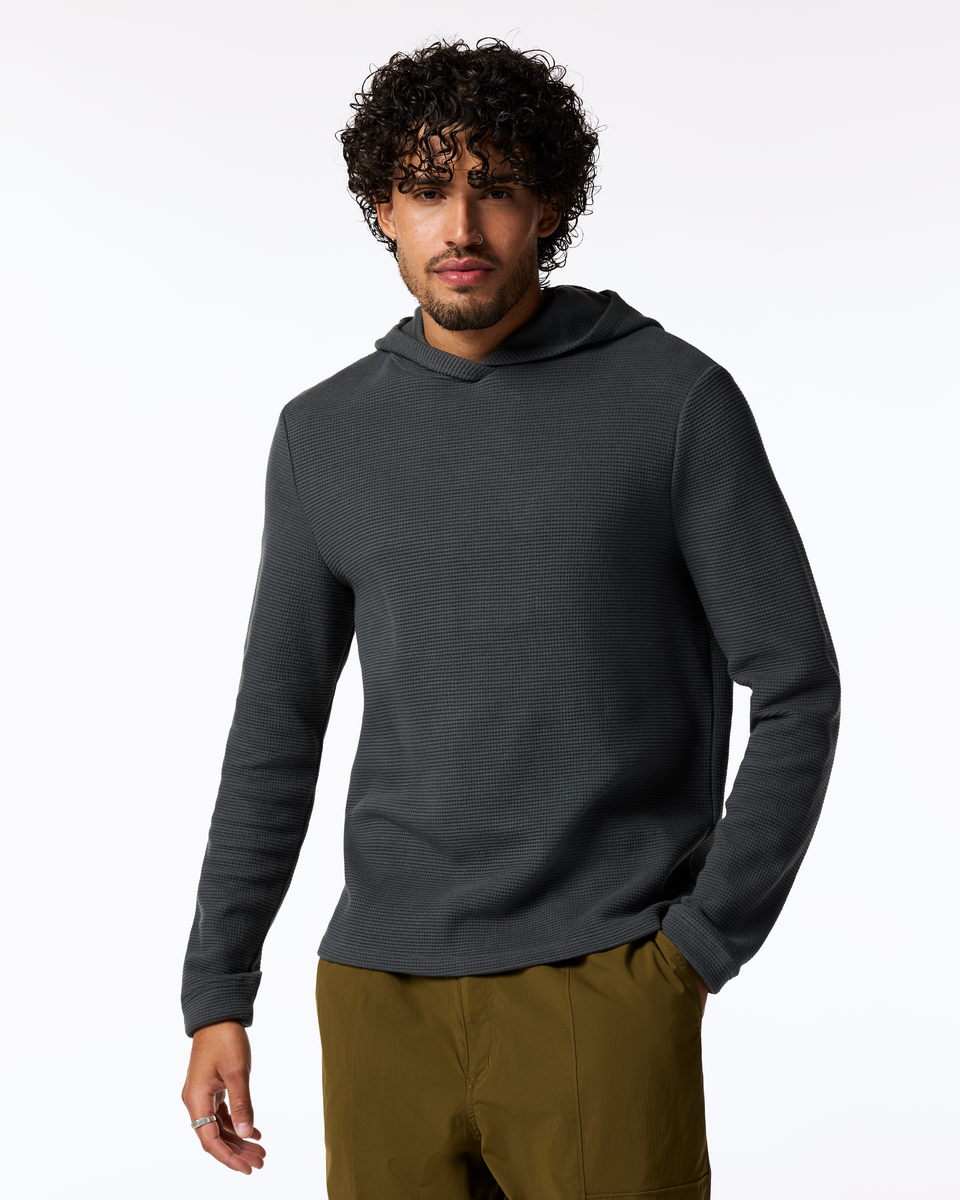 Atajo Long-Sleeve Waffle Hoodie - Men's — image 1