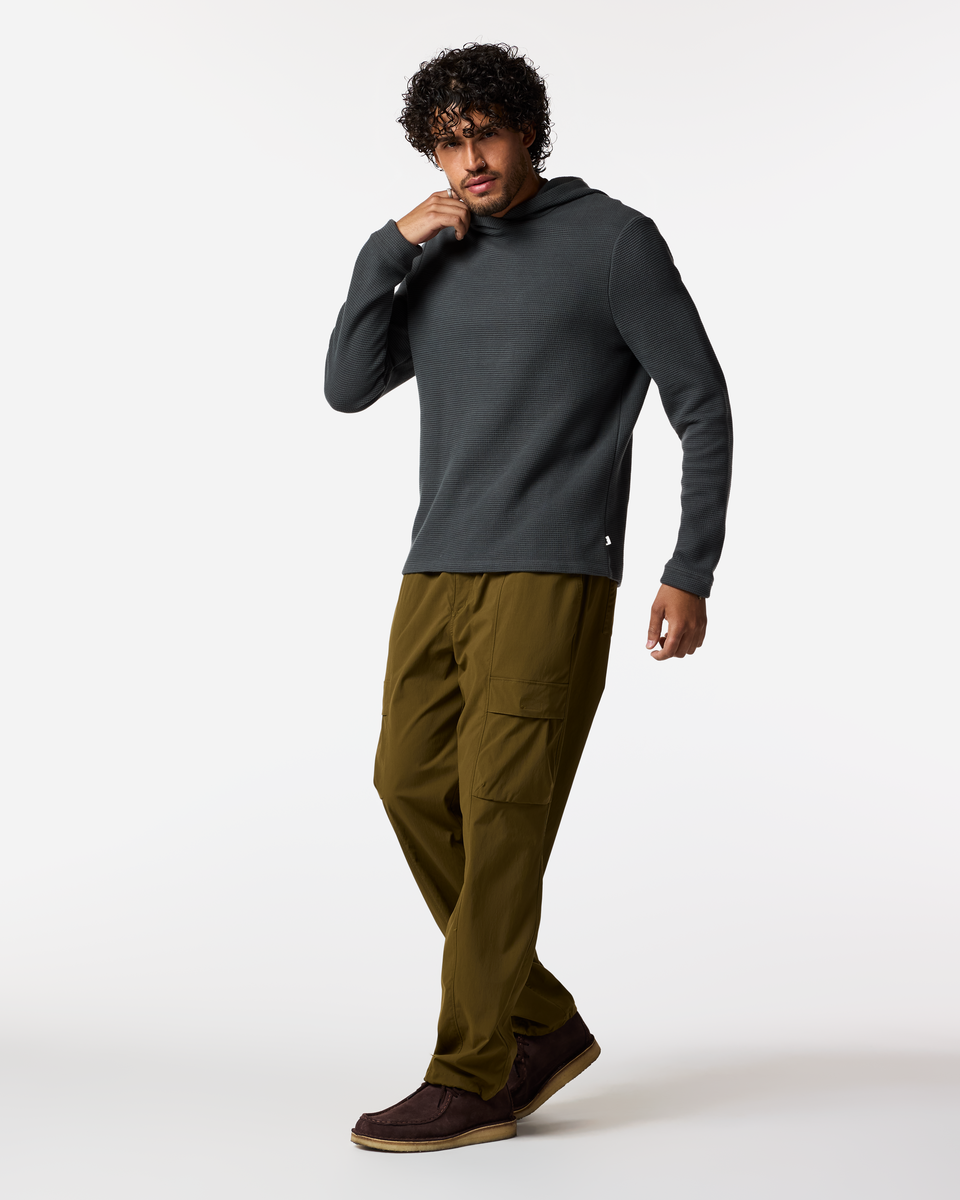 Atajo Long-Sleeve Waffle Hoodie - Men's — image 2