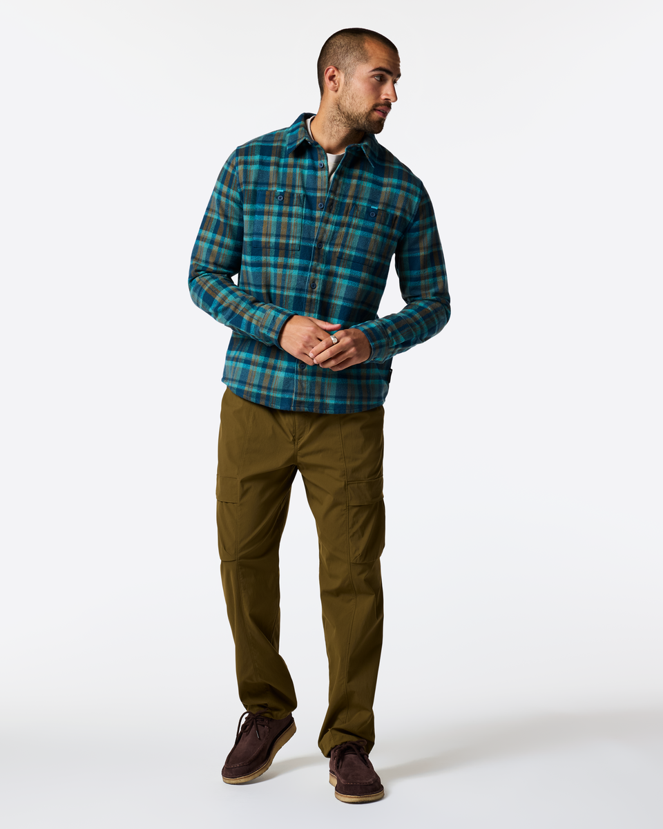 Mero Organic Flannel Shirt - Men's — image 2