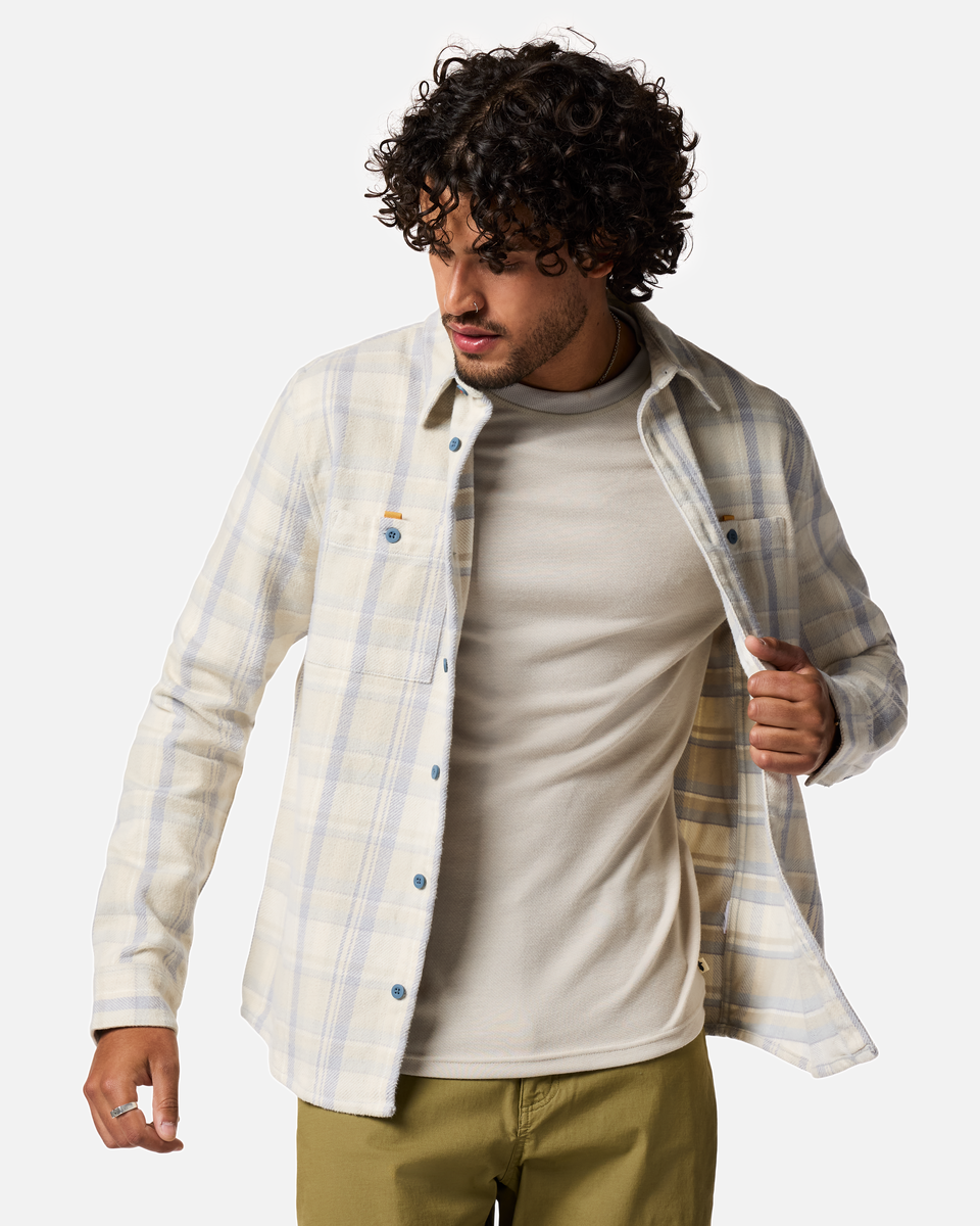 Mero Organic Flannel Shirt - Men's — image 7