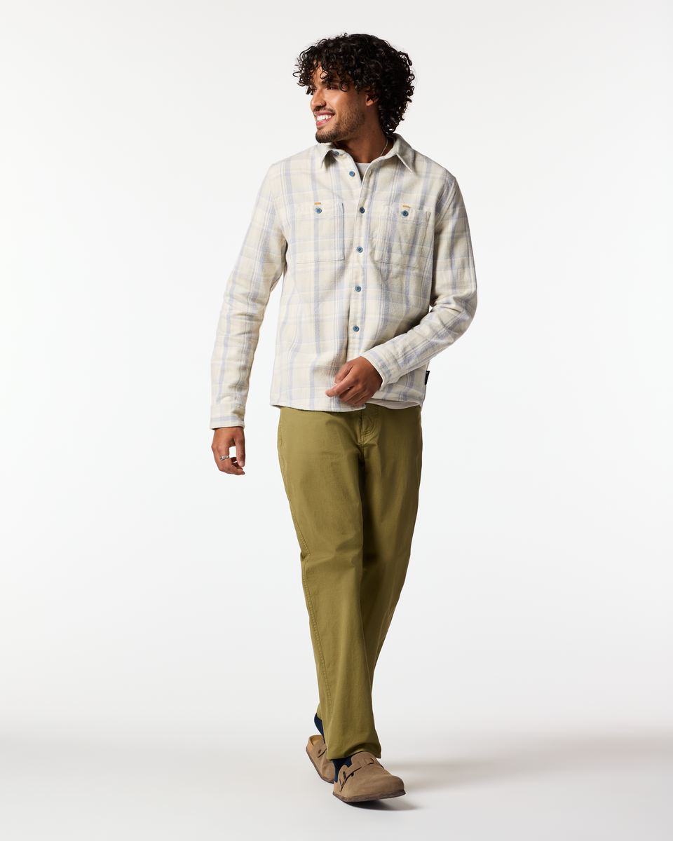 Mero Organic Flannel Shirt - Men's — image 8